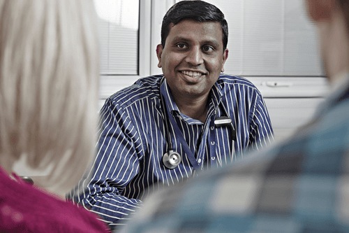 Photograph of getting a second opinion.
