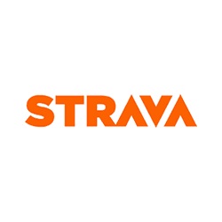 Strava logo.